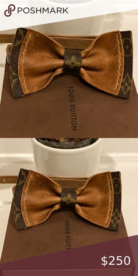 louis vuitton neck bow|Louis Vuitton tie clip.